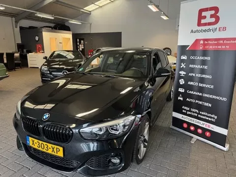 BMW 1-serie 118i Edition M Sport Shadow High Executive M-PAKKET-AUTOMAAT-NAVI-LEER!